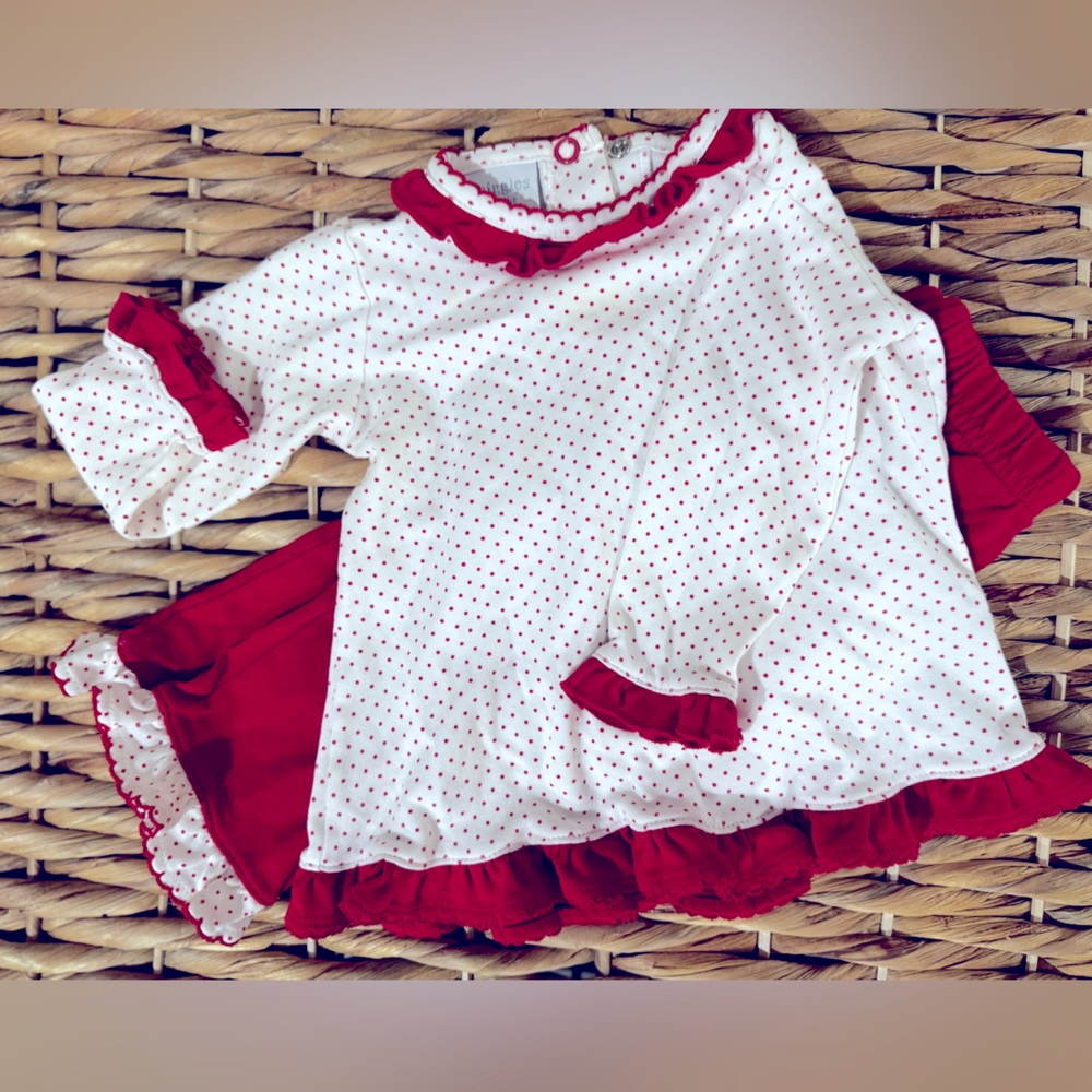 Girls Squiggles Pant set 3/6 month so soft and precious !!